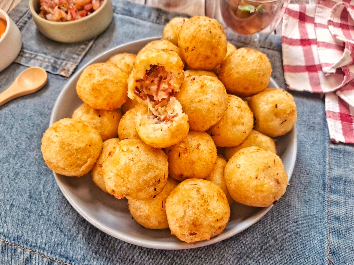bolinho de mandioca na air fryer capa
