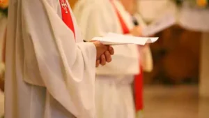 tunica sacerdotal de padre