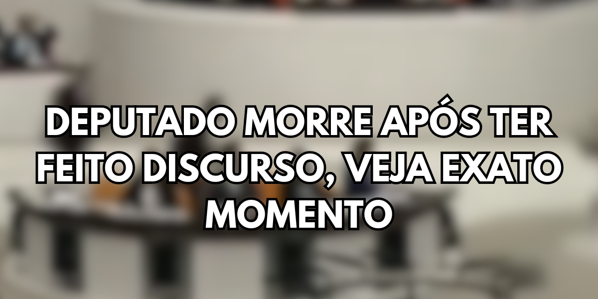 Durante Discurso, Deputado Morre E Choca A Todos “Ele Teve Um… Ver Mais