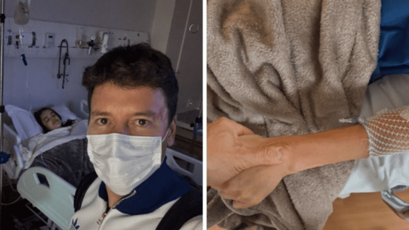 Rodrigo Faro atualiza estado de saúde da esposa e traz notícia: ‘Acabou’