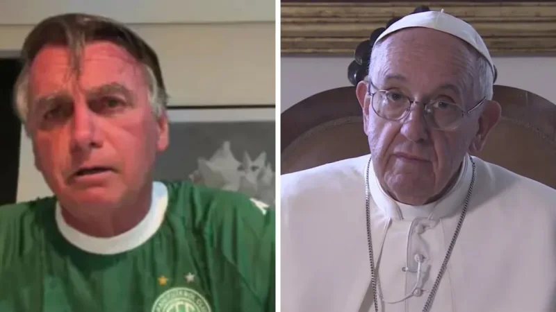 Antes de M0rrer Papa Francisco enviou recado para Jair Bolsonaro; “Você vai ser el…Ver mais