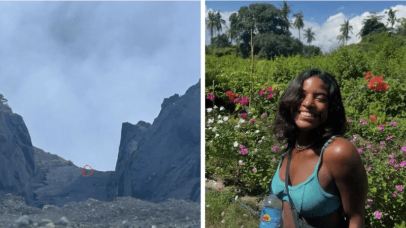 Juliana a Brasileira que caiu em vulcã0 na Indonésia, ela não…ver mais