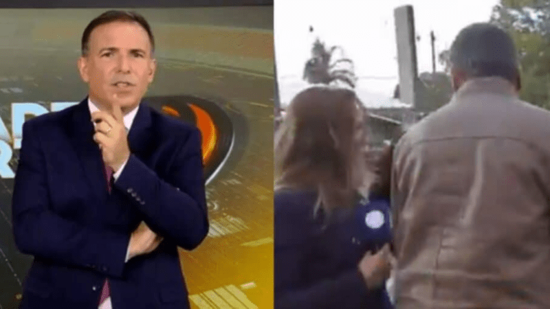 Após Empurrar Repórter Da Record, Jornalista é cru3lmente agred… Ver Mais