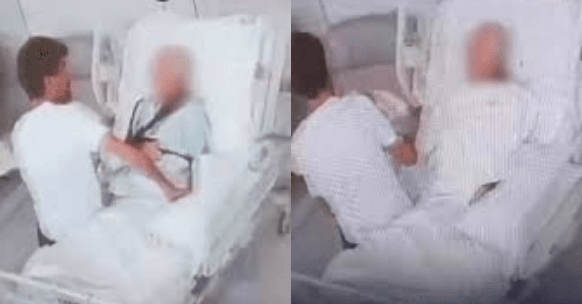 Vídeo mostra Filho agred1ndo própria mãe de 95 an0s dentro do hospital e o que ele fez em seguida deixou todos em ch0que… Ver mais