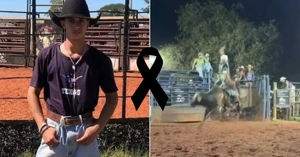Vídeo mostra exato momento em que peão de apenas 18 an0s m0rre após ca!r de t0uro durante rodeio… Veja mais