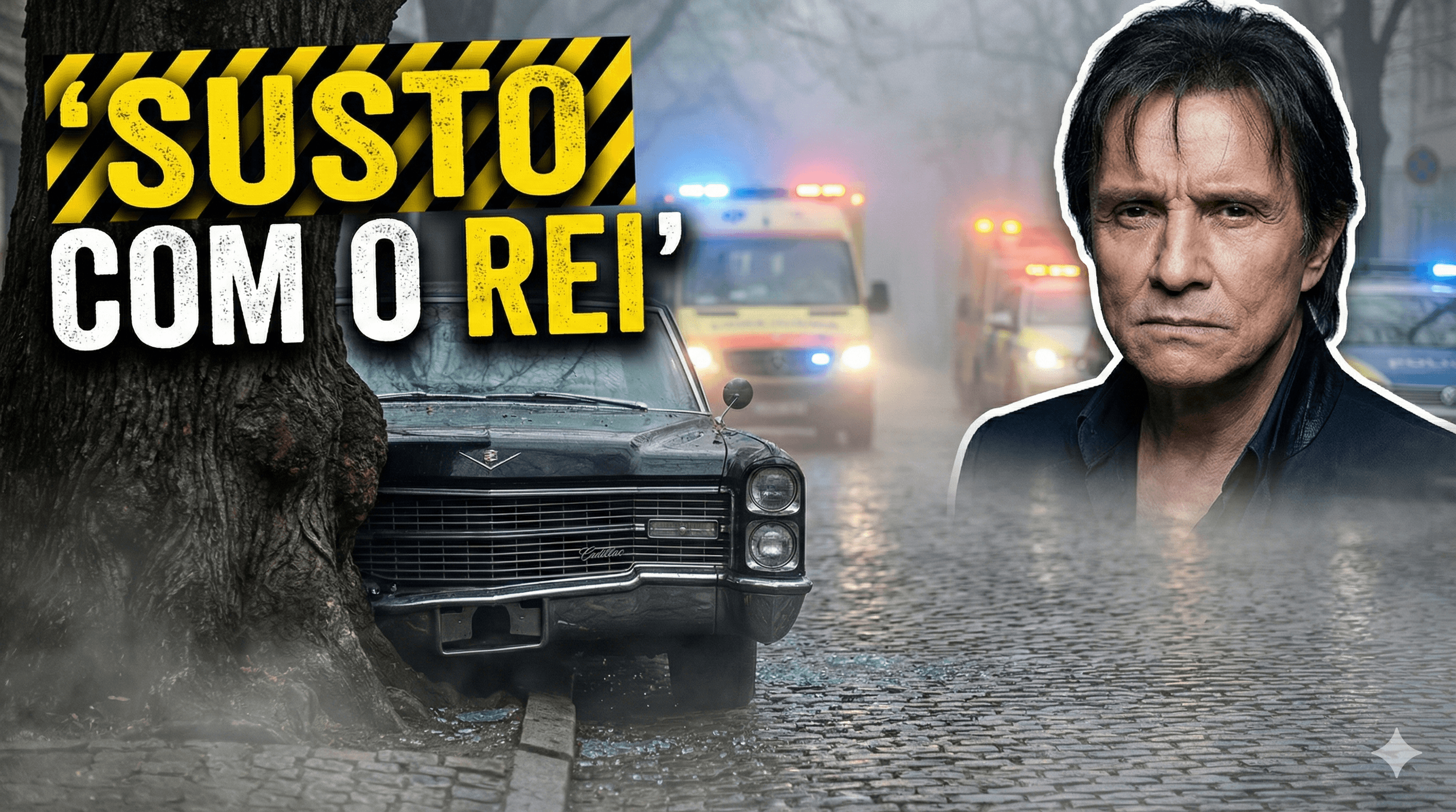 Urgente: Roberto Carlos sofre acident3 durante gravações e é levado às pressas para o hospital após o carro… Ver Mais