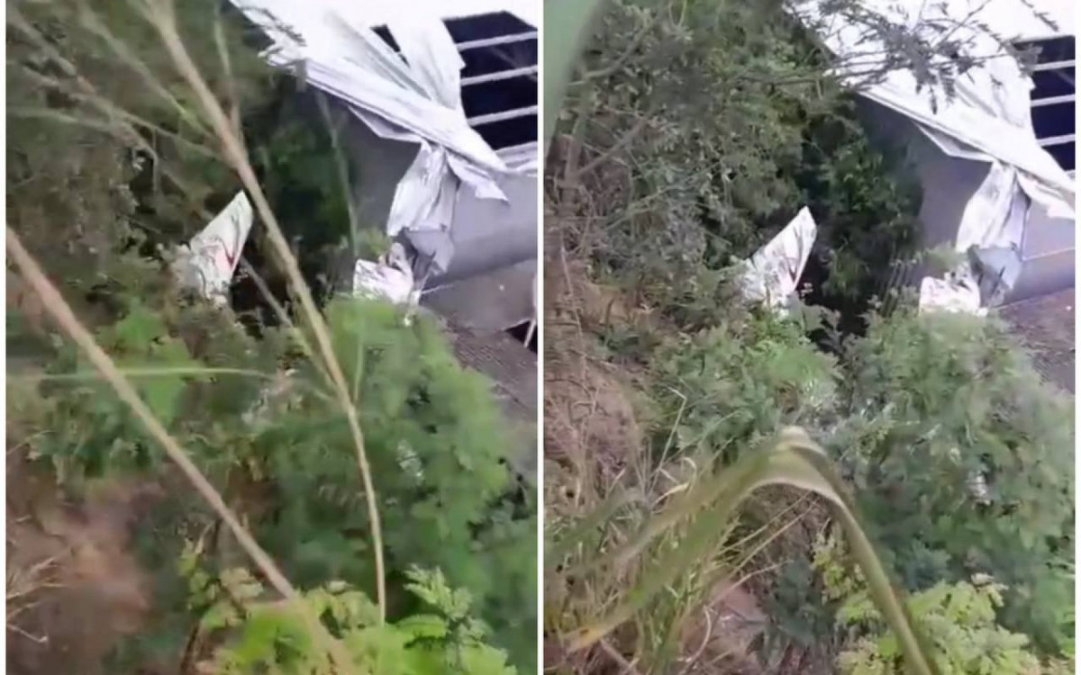 Só Veja se Tiver C0ragem! Primeira Imagem do Avião que Caiu em Guarapari é de Assus… Veja as fotos
