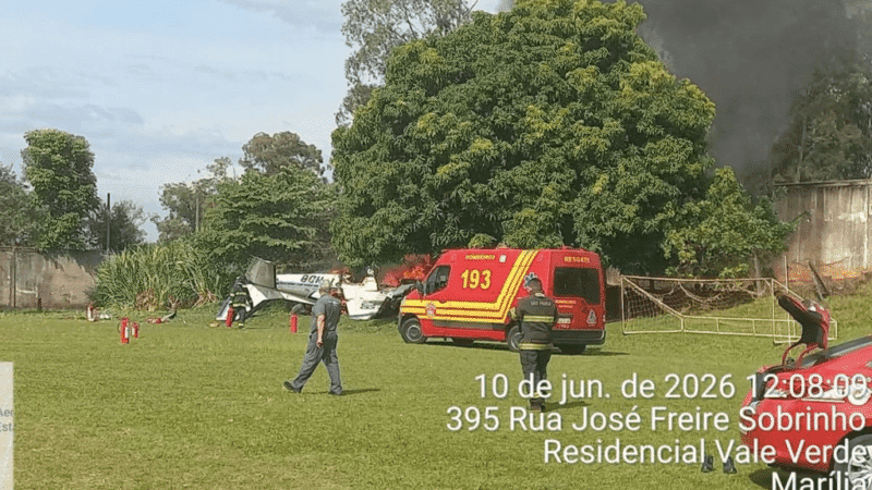 Aviã0 acaba de cair na Grande São Paulo e deixa vários mor…Ver mais