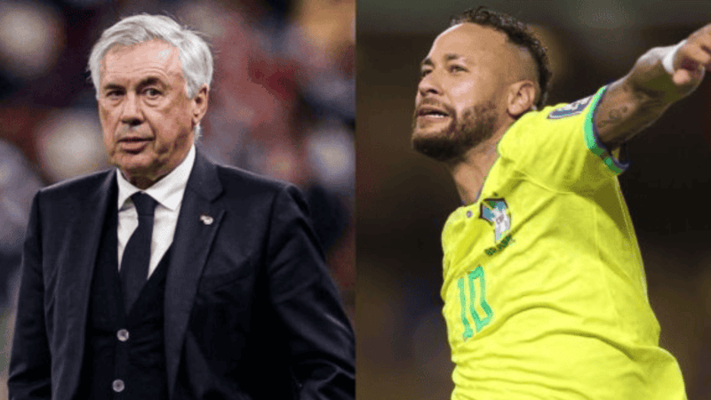 Neymar manda recado para técnico Ancelotti após derrota do Brasil na…Ver mais
